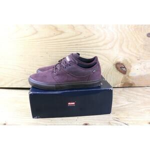 New Globe Skate Shoe Mens 12 Purple Suede Mahalo Mongoose Sneakers